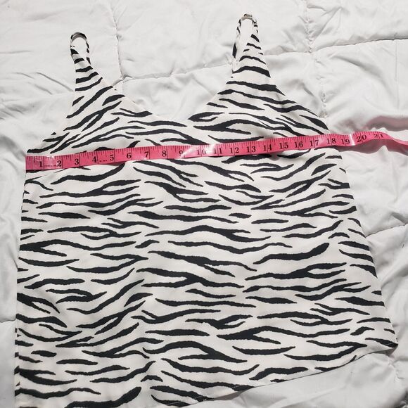 Banana Republic Tank Top Women's Small Animal Print Cami Lined Adjustable Y2K - Picture 6 of 7